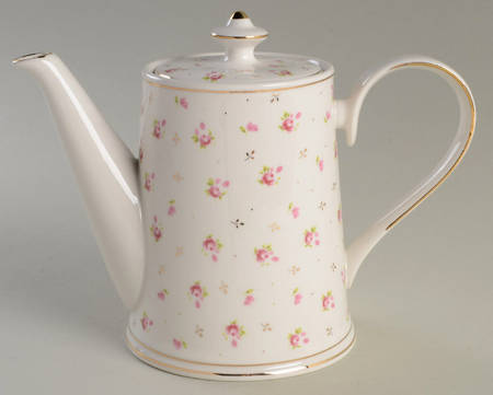 Pink Rose Teapot & Lid