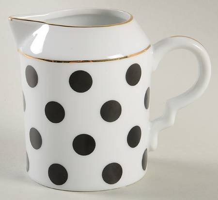 Big Black Dots Creamer