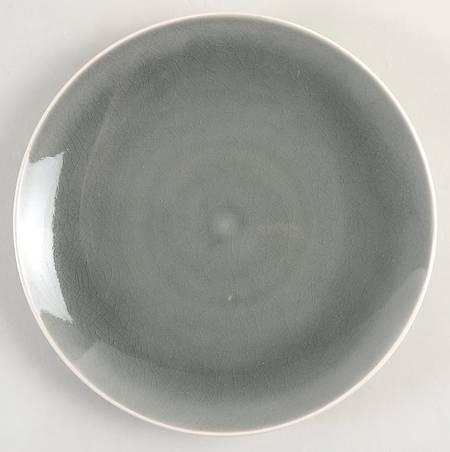 Serenity Gray Salad Plate