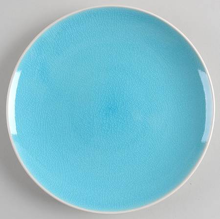 Serenity Turquoise Salad Plate