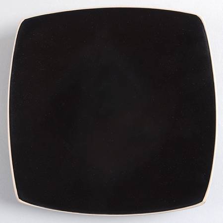 Soho Lounge Matte Black Salad Plate