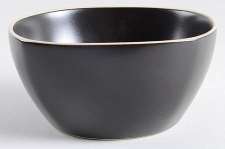 Soho Lounge Matte Black Soup/Cereal Bowl