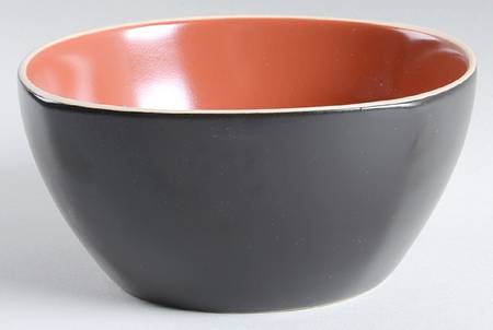 Soho Lounge Matte Brick Orange Soup/Cereal Bowl