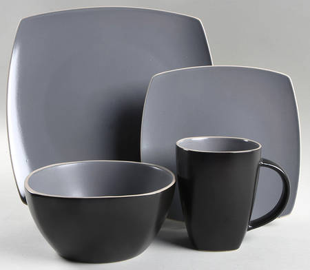 Soho Lounge Matte Gray 32 Piece Estate Set