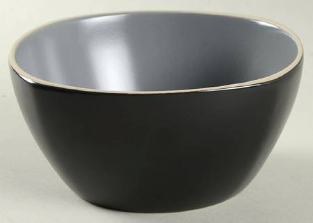 Soho Lounge Matte Gray Soup/Cereal Bowl
