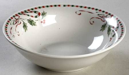 Festive Traditions (No Trim) Soup/Cereal Bowl
