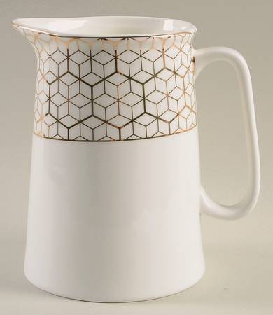 Gold Cube 42 Oz Pitcher