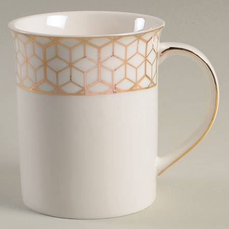 Gold Cube Mug