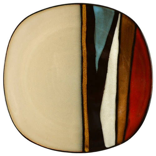 Althea Red Salad Plate