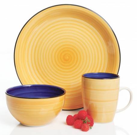 Color Fling Yellow and Cobalt Blue by Gibson Designs