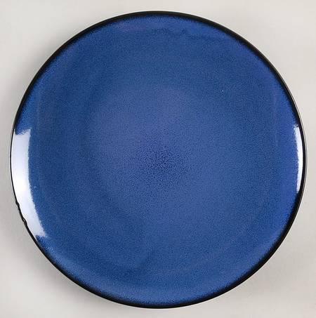 Soho Lounge Round Blue Salad Plate