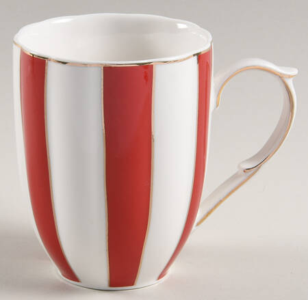 Red Scallop Mug