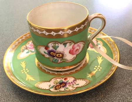 9250 Flat Demitasse Cup & Saucer Set