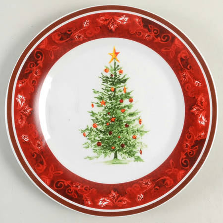 Noel Nostalgia Salad Plate