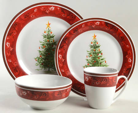 Noel Nostalgia 4 Piece Place Setting