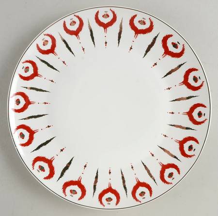 Red Ikat by Grace's Teaware