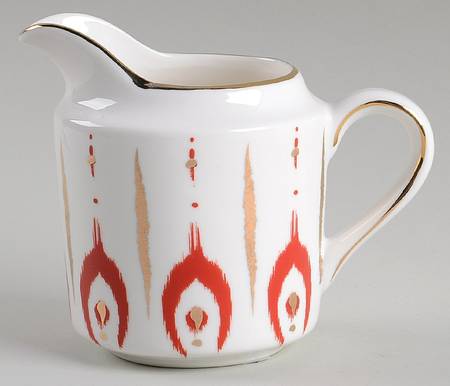 Red Ikat Creamer