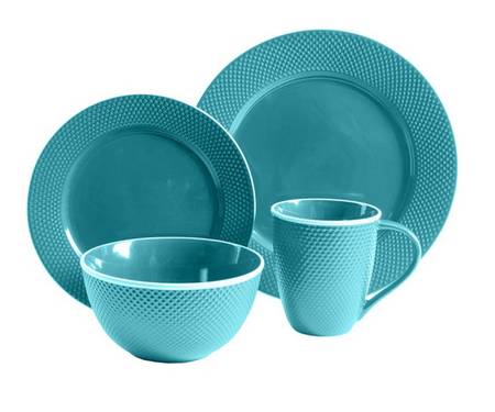 Lilith Turquoise Dinner Plate