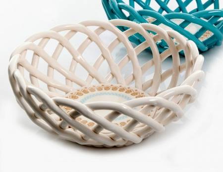 Hollydale 9" Open Weave Bread Basket