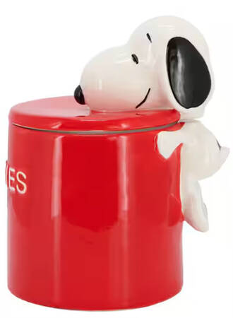Peanuts Cookie Jar Cookie Jar & Lid