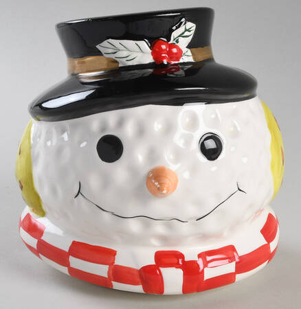 Whimsical Christmas Lid for Cookie Jar