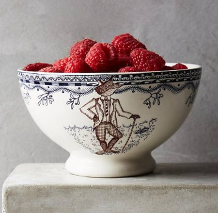 Les Fables Soup/Cereal Bowl
