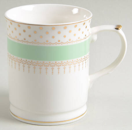 Pin Dots Mint Green Mug by Grace's Teaware