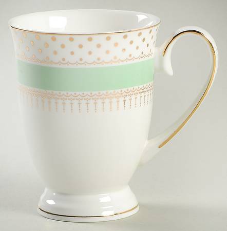 Pin Dots Mint Green Mug