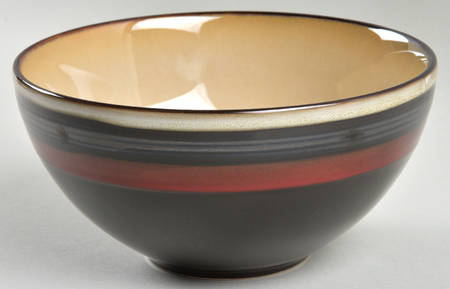 Everston Red Soup/Cereal Bowl