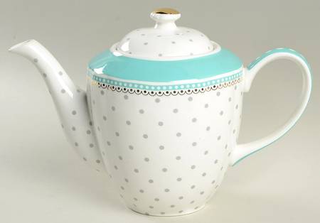 Josephine Aqua Teapot & Lid