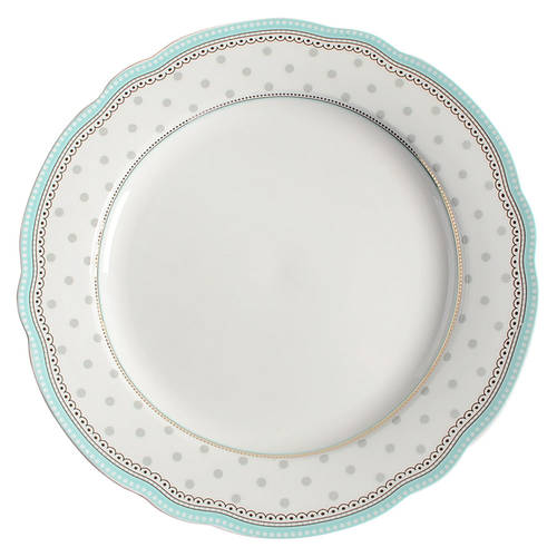 Josephine Aqua Salad Plate