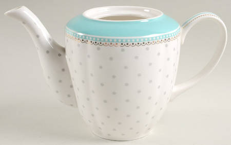 Josephine Aqua Teapot No Lid