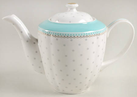 Josephine Aqua Teapot & Lid