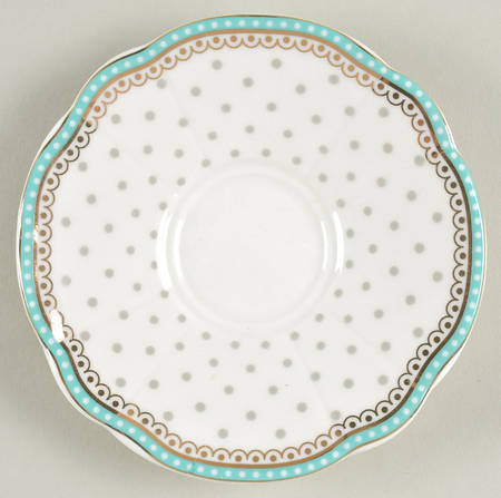 Josephine Aqua Saucer for Demitasse Cup