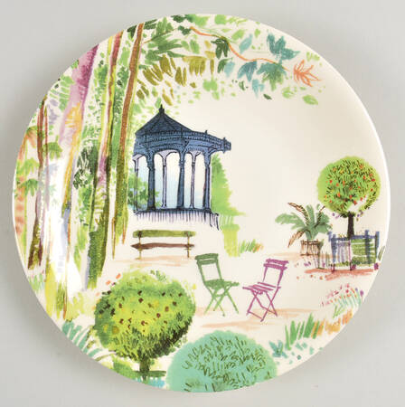 Jardins Extraordinaires Salad/Dessert Plate