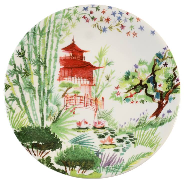 Jardins Extraordinaires Salad/Dessert Plate