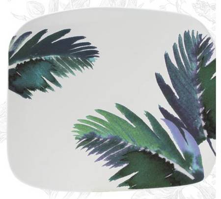Jardins Extraordinaires 9" Square Plate
