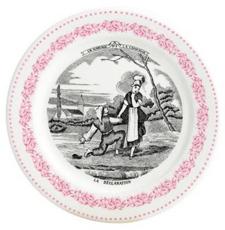 Mariage a la Campagne Rose Coaster