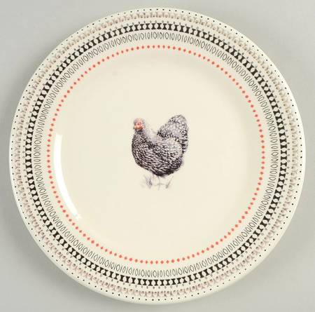 Coquettes Salad/Dessert Plate
