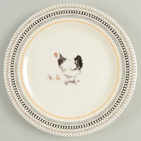 Coquettes Salad/Dessert Plate