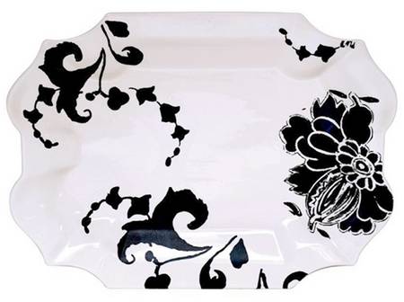 Indigo 17" Oval Serving Platter