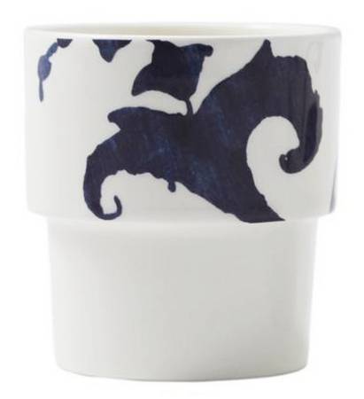 Indigo Flat Stacking Cup (No Saucer)