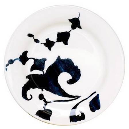 Indigo Canape Plate