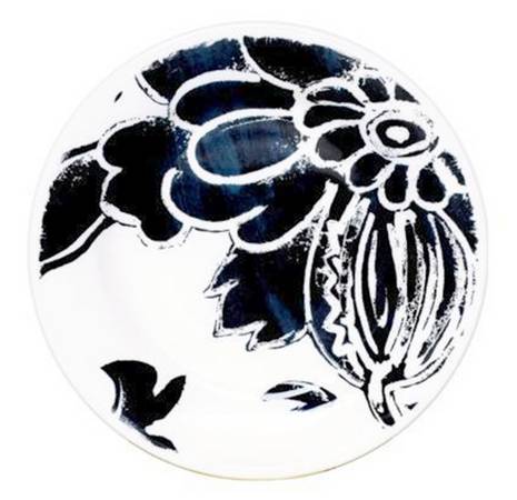 Indigo Canape Plate