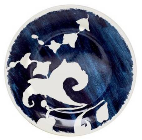 Indigo Canape Plate