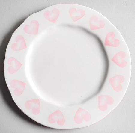 Hearts Appetizer Plate