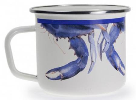 Blue Crab Enamelware Grandmug