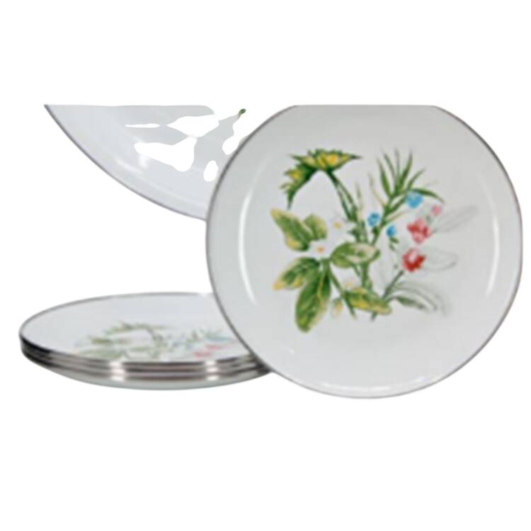Herbs Enamelware by Golden Rabbit Enamelware