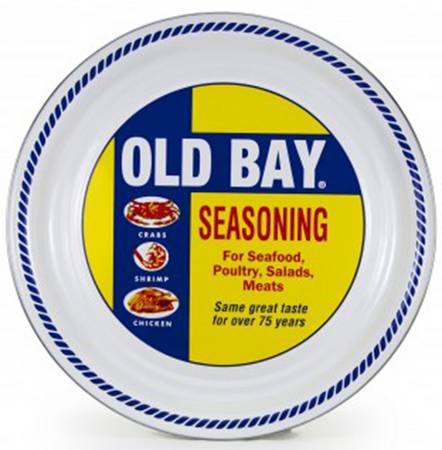 Old Bay Enamelware 20" Round Tray