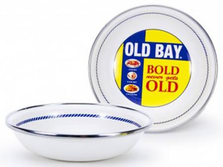 Old Bay Enamelware Tasting Plate/Dish